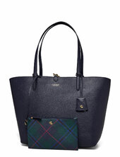 Faux-leather Reversible Tote Bag Lauren Ralph Lauren Blue