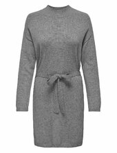 Onlleva Ls Belt Dress Ex Knt Only Grey