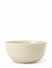 Rhombe Earth Skål Ø13 Cm Marble Lyngby Porcelæn Cream