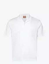 Mmgmarco Cuban Ss Shirt Mos Mosh Gallery White