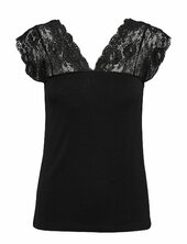 Cupoppy Lace Top Culture Black