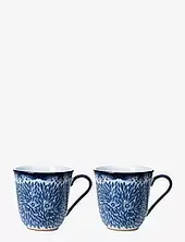Ostindia Floris Mug 30cl 2pc Rörstrand Blue