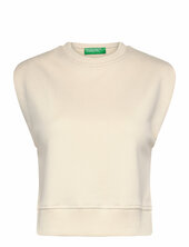 Sleeveless Sweater United Colors Of Benetton Beige