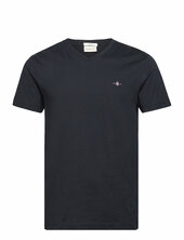 Slim Shield V-neck T-shirt Gant Black