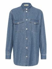 Crsine Shirt Cream Blue