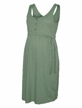Mlevi Lia S/l Jrs Abk Dress 2f A. Noos Mamalicious Green