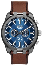 Diesel Herreur Dz4643 Split Blå/læder Ø51 Mm