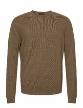 Slhberg Crew Neck Noos Selected Brown