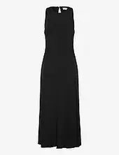 Midi-dress With Draped Detail Mango Black
