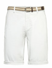 Superflex Chino Shorts W?. Belt Lindbergh White