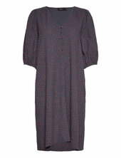 Slnaiah Dress Soaked In Luxury Navy