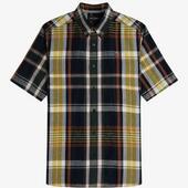 Skjorter M. Lange ærmer Fred Perry  Madras Check Short Sleeve S