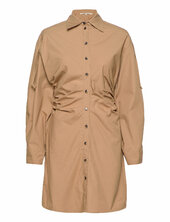 Ficus Dress Second Female Brown