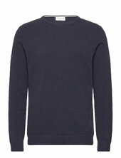 Structure O-neck Knit Lindbergh Navy