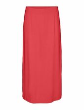 Vmmymilo Hw 7/8 Skirt Wvn Ga Vero Moda Red