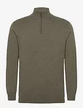 Half Zip Knit French Connection Green