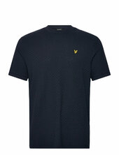 Football Jacquard T-shirt Lyle & Scott Navy