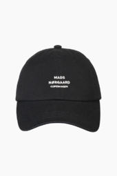 Soft Twill Cash Cap - Jet Black - Mads Nørgaard - Sort One Size