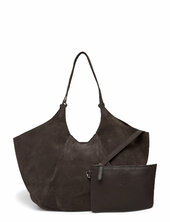Milan Suede Tote Bag Twist & Tango Brown