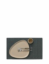 4-set Table Mat Square L Hippo Lind Dna Black