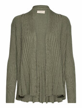 Cardigan From Freequent In A Soft Material With An Elegant Texture. The Cardigan Free/quent Khaki