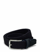 Ben Braided Elastic Belt J. Lindeberg Navy