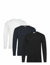 3pk Basic Tee L/s Lindbergh Patterned