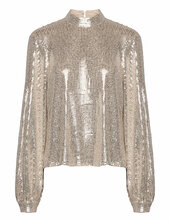 Maia Sequin Blouse Twist & Tango Gold