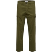 Bukser Selected  Noos Slim Tapered Wick Cargo Pants - Winter Moss