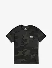 Basic T Small Logo Camo Alpha Industries Patterned