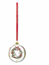 Holmegaard Christmas Årets Julekugle 2025 Klar Holmegaard Patterned