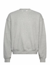Boxy Terry Sweatshirt Weekday Grey