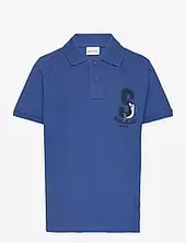 Printed Polo Shirt Tom Tailor Blue