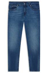 Regular Fit Maine-jeans I Blød Blå Denim