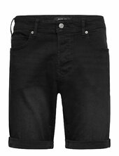 Rbj.981 Short Shorts Tapered C-stretch Replay Black