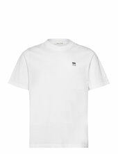 Bobby Double Logo T-shirt Wood Wood White