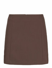 Slcorinne Short Skirt Soaked In Luxury Brown