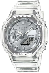 Casio Herreur Ga-2100bm-7a8er G-shock Sølvfarvet/resinplast Ø45.4 Mm