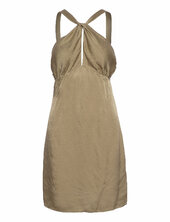Line Short Dress 12887 Samsøe Samsøe Khaki