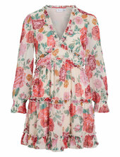Viemsa L/s Short Dress/dc/ka Vila Red