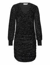 Vimaxa V-neck L/s Dress Vila Black