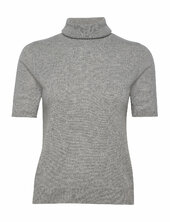 Turtleneck T-shirt Davida Cashmere Grey