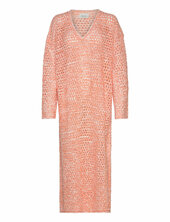 Frida Crochet Dress Holzweiler Coral