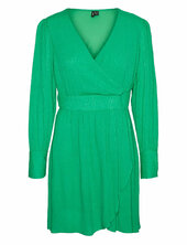 Vmpolliana Ls Short Dress Wvn Vero Moda Green