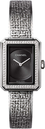 Chanel Dameur H4877 Boy-friend Sort/stål