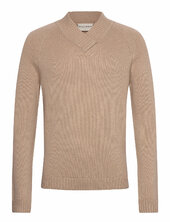 Bs Douglas Regular Fit Knitwear Bruun & Stengade Beige