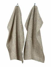 Linus Kitchen Towel 2-pack Himla Beige