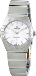 Omega Dameur 131.10.28.60.05.001 Constellation Quartz 28mm Hvid/stål