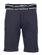 Dks Belted Bermuda Shorts Sebago Blue