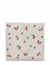 Cherry Paper Napkin Broste Copenhagen White